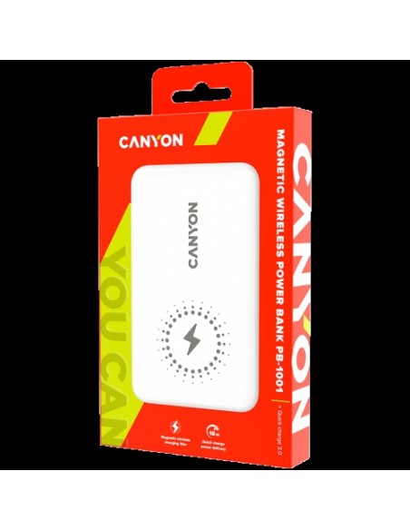 Prenosna baterija Canyon CNS-CPB1001W, 10.000mAh