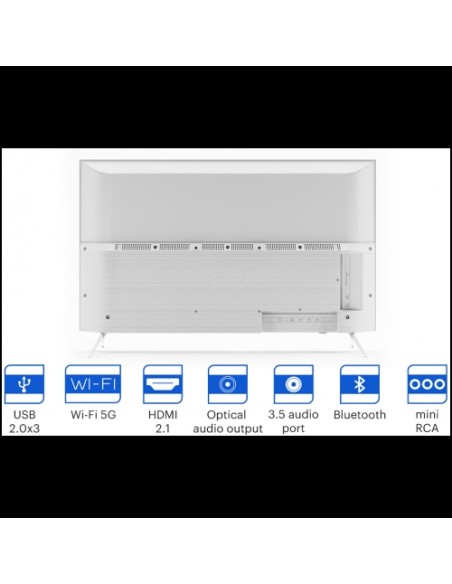 TV KIVI 50U750NB, 109cm (43") 4K