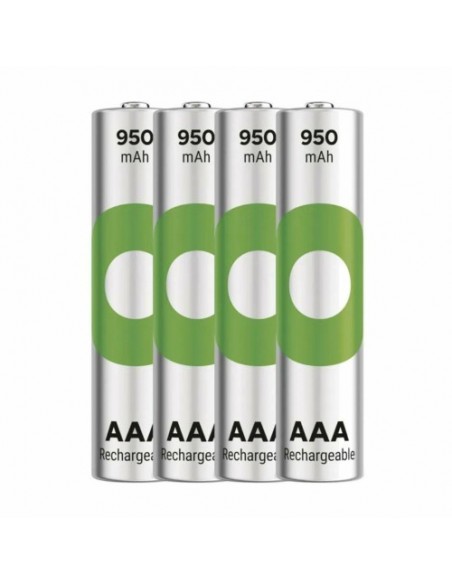Baterija polnilna GP 950mAh Ni-MH AAA, 4 pack