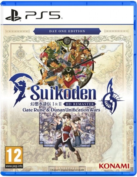 Suikoden I&II HD Remaster: Gate Rune & Dunan Unification Wars Day 1 Edition (Playstation 5)