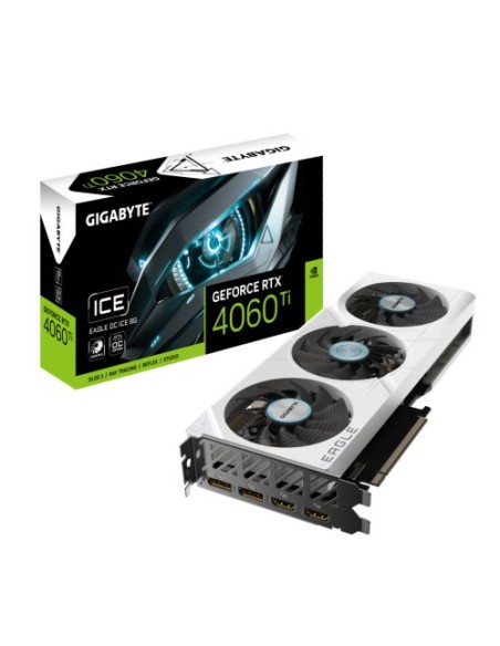 Grafična kartica Gigabyte RTX4060Ti EAGLE OC Ice (GV-N406TEAGLEOC ICE-8GD) 8GB GDDR6