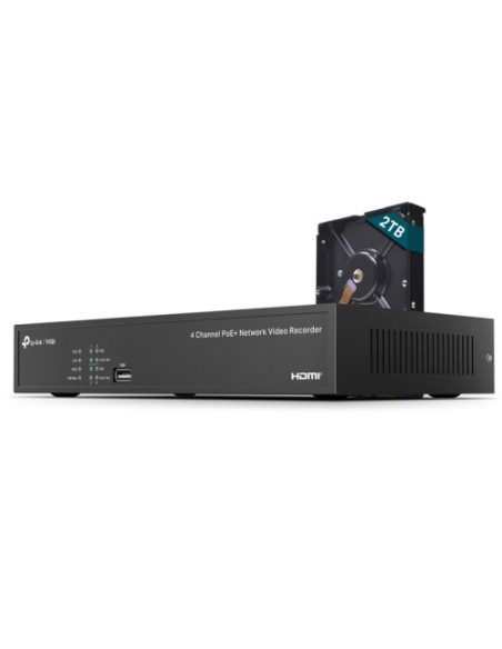 Video snemalnik TP-LINK VIGI NVR1004H-4P-2TB