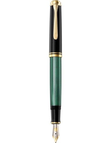 Nalivno pero Pelikan Souverän M605, črno-zelen, M konica