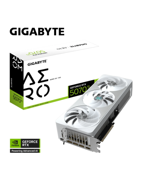 Grafična kartica Gigabyte RTX5070Ti AERO OC (GV-N507TAERO OC-16GD)