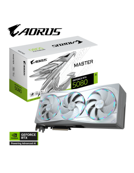 Grafična kartica Gigabyte RTX5080 MASTER ICE (GV-N5080AORUSM ICE-16GD)