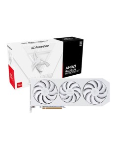 Grafična kartica PowerColor RX9070 XT Hellhound Spectral (RX9070XT 16G-L/OC/WHITE)