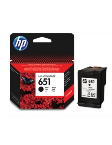 HP kartuša 651 črna za DJ Ink Advantage 5575/5645 (600 str.)