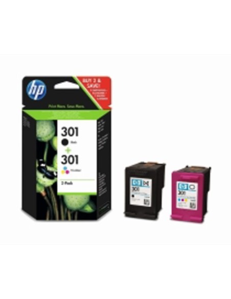 HP komplet kartuš 301 (Bl+C+M+Y) N9J72AE