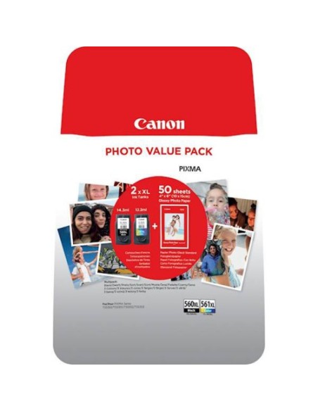Canon komplet kartuš PG-560XL/CL-561XL + GP-501 papir