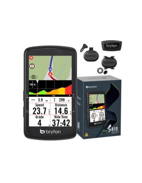 Kolesarski računalnik Bryton Rider S810 T, USB-C