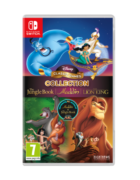 Disney Classic Games Collection: The Jungle Book, Aladdin, & The Lion King (Nintendo Switch)