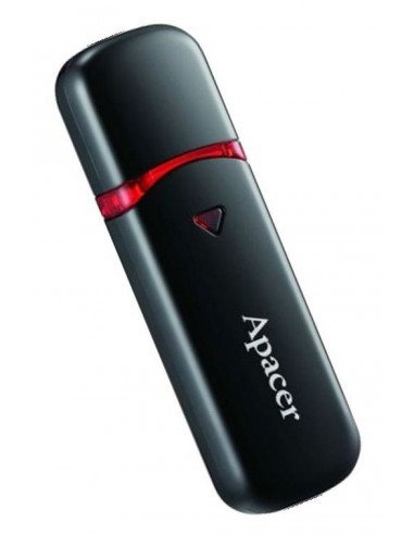 USB disk 64GB Apacer AH333, črn (AP64GAH333B-1)
