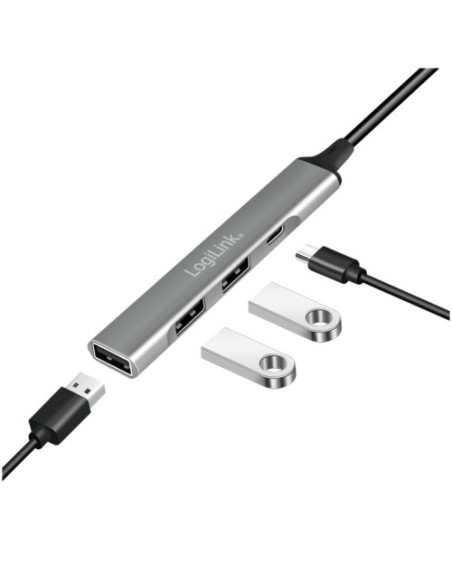 Hub USB-C Logilink UA0416