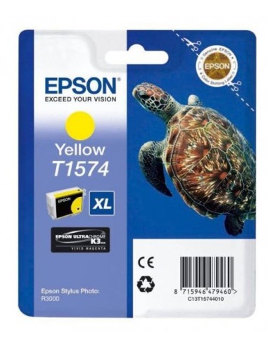 Epson kartuša T1574 Yellow za R3000