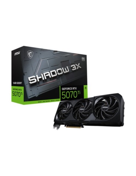 Grafična kartica MSI RTX5070Ti Shadow 3X OC (G507T-16S3C)