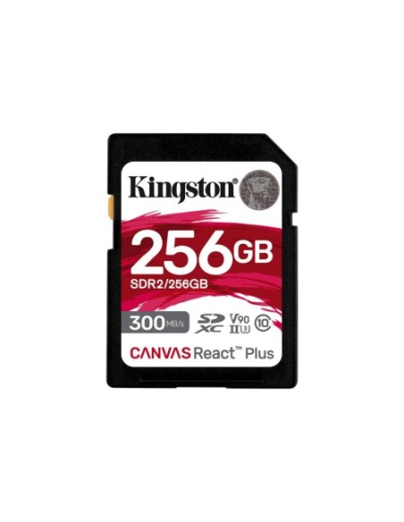 Spominska kartica SDXC 256GB Kingston Canvas React Plus (SDR2/256GB)