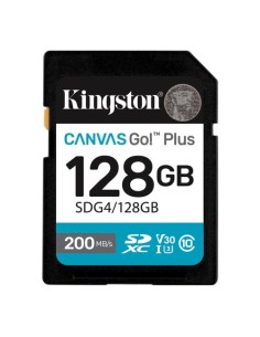 Spominska kartica SDXC 128GB Kingston Canvas Go Plus (SDG4/128GB)