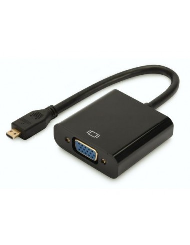 Adapter Micro HDMI-M/VGA-Ž Digitus Da-70460