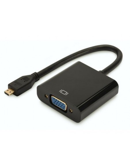 Adapter Micro HDMI-M/VGA-Ž Digitus Da-70460