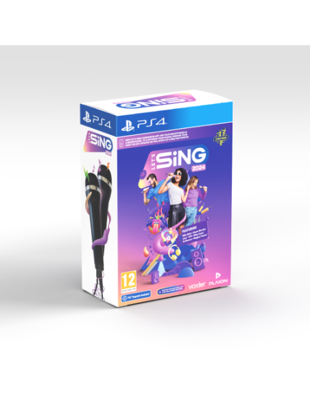 Let's Sing 2024 - Double Mic Bundle (Playstation 4)