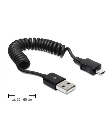 Kabel USB A-Micro B 0.6m Delock 83162