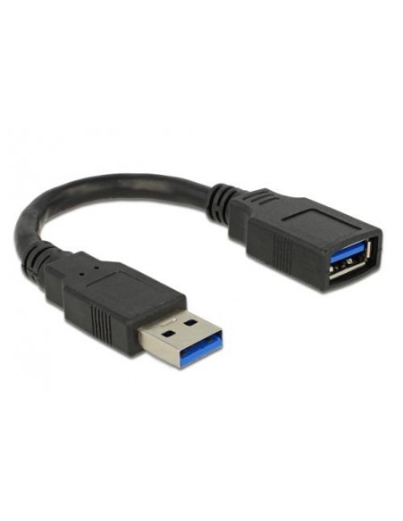 Kabel USB 3.0 A-A 15cm M-Ž, Delock 82776