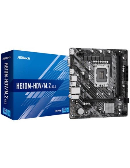 Osnovna plošča ASRock H610M-HDV (90-MXBJH0-A0UAYZ)