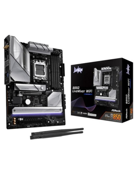 Osnovna plošča ASRock B850 LiveMixer (90-MXBQU0-A0UAYZ)