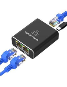Razdelilec mrežni 2xRJ45 1Gbps
