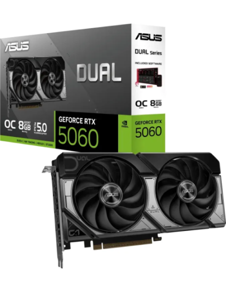 Grafična kartica Asus RTX5060 OC (DUAL-RTX5060-O8G)
