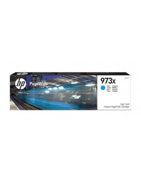 HP kartuša 973X Cyan za PageWide 452/477/P55250/57750 (7.000 str.)