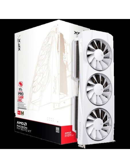 Grafična kartica XFX RX9070 XT White Magnetic Air Edition (RX-97TMAQKW9)