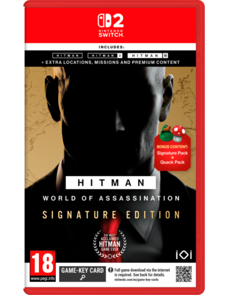 HITMAN WORLD OF ASSASSINATION - SIGNATURE EDITION (Nintendo Switch 2)