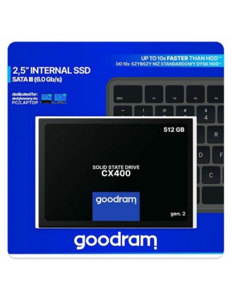 SSD GOODRAM CX-400 512GB (SSDPR-CX400-512)