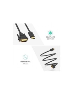 Kabel HDMI-DVI 1m, Ugreen 30116