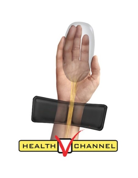 Podloga za miško Fellowes Health-V Fabrik (9181201) ergonomska