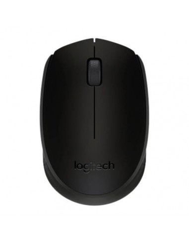 Miška Logitech B170 Wireless Mouse (910-004798), črna, USB
