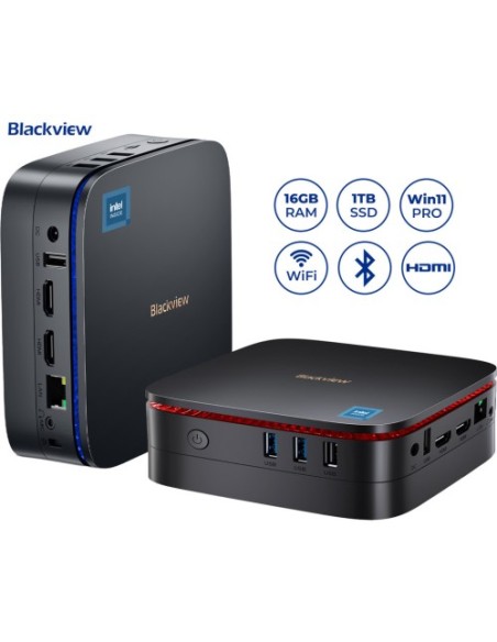 Mini PC Blackview MP60, N150/16 GB/1 TB/Win11 Pro