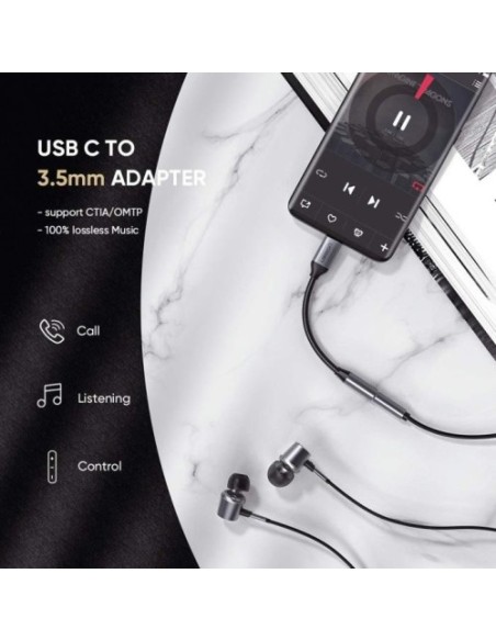 Adapter USB-C na avdio 3.5mm, UGreen 30632
