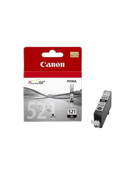 Canon kartuša CLI-521BK črna za Pixma IP3600/4600, MP540/620/630/980, MX860