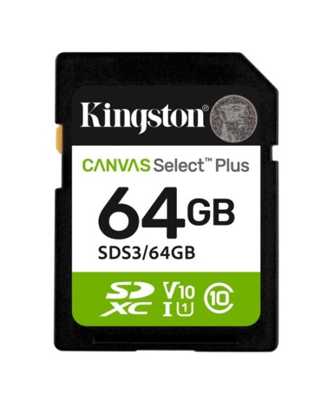 Spominska kartica SDXC 64GB Kingston Canvas Select Plus (SDS3/64GB)