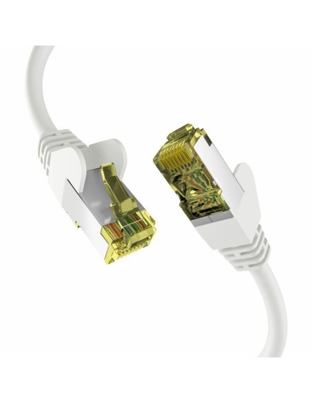 Priključni kabel SFTP C6A PIMF RJ45 0.5m, bel, EFB