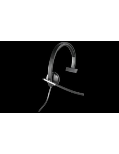 Slušalke Logitech H650e (981-000514), mono, USB