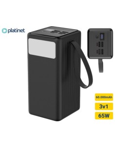 Prenosna baterija Platinet PMPB6065, 60.000mAh