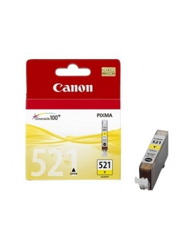 Canon kartuša CLI-521Y Yellow za Pixma IP3600/4600, MP540/620/630/980, MX860