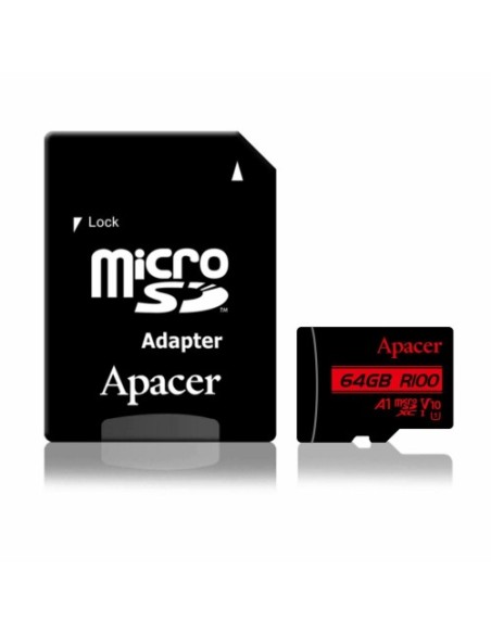 Spominska kartica Micro SDXC 64GB Apacer (AP64GMCSX10UB-R)