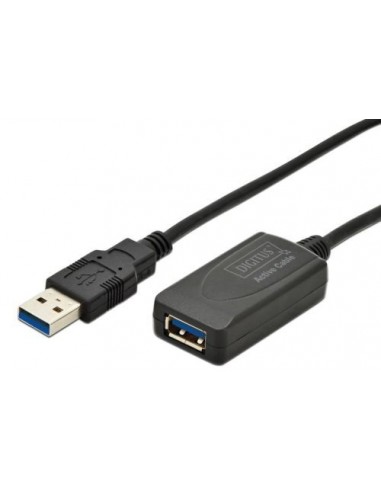 USB 3.0 ojačevalnik signala s kablom 5m Digitus DA-73104