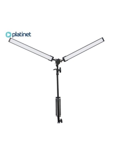 LED svetilka PLATINET PDLD20, namizna, 20W, črna