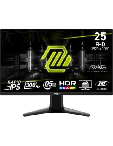 Monitor MSI 24.5"/62cm MAG 255XF, 1920x1080, 300Hz, 1000:1, 250 cd/m2, 0.5ms