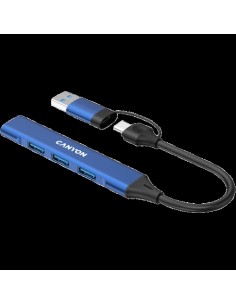 Hub USB-C Canyon DS-02 (CNS-TDS02BL)